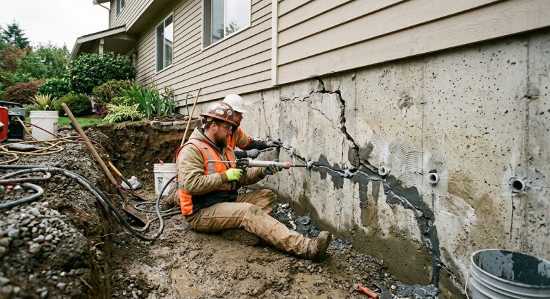 Basement Foundation Repair in Penngrove, CA