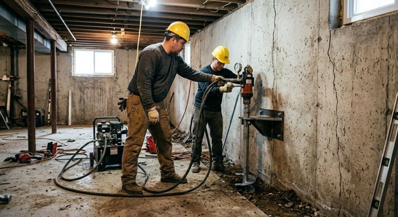 Basement Stabilization in Santa Rosa, CA