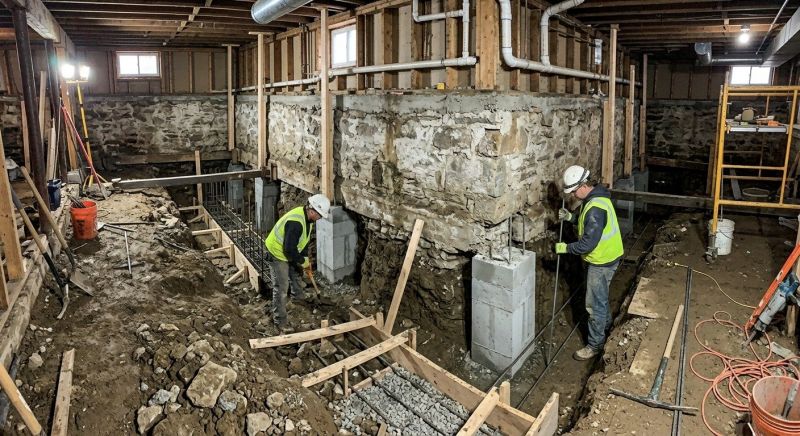 Basement Underpinning in Santa Rosa, CA