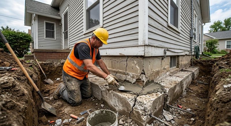 Building Foundation Repair in Angwin, CA
