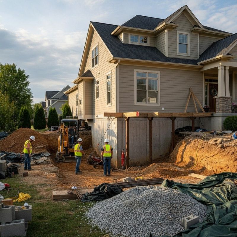 Building Foundation Repair in Angwin, CA
