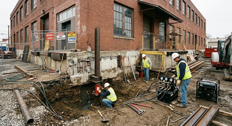 Building Foundation Repair in Guerneville, CA