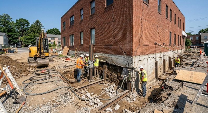 Building Foundation Repair in Guerneville, CA
