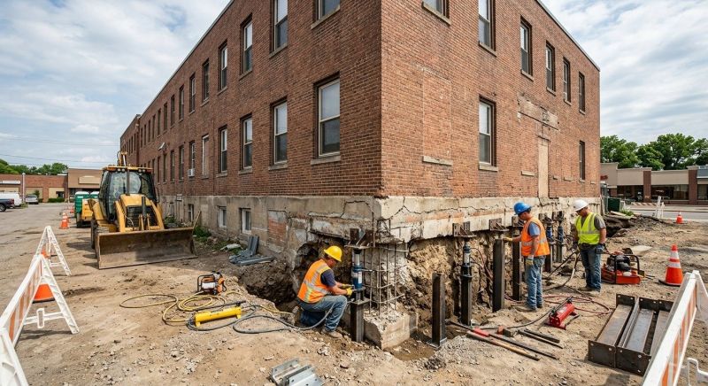 Commercial Foundation Repair in Santa Rosa, CA