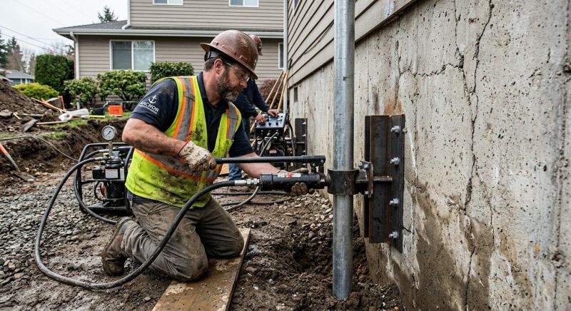 Concrete Foundation Leveling in Santa Rosa, CA