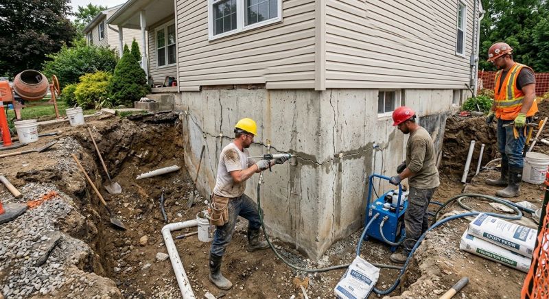 Cracked Foundation Repair in Santa Rosa, CA