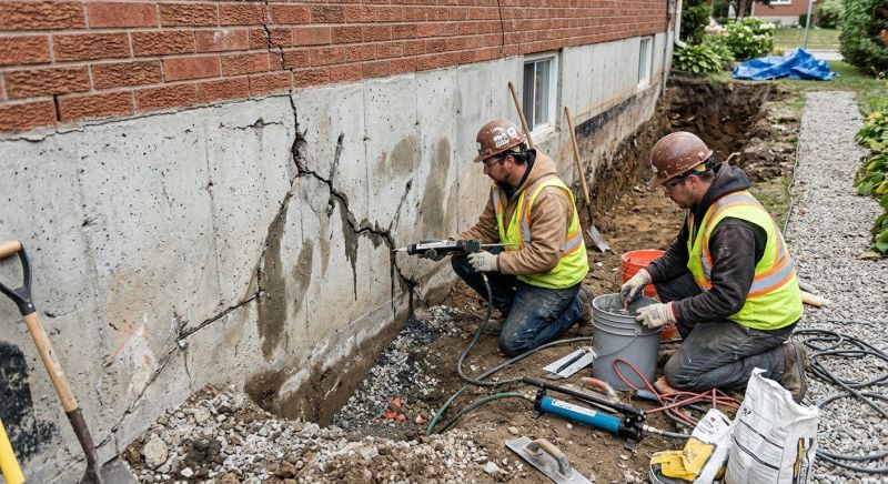 Cracked Foundation Repair in Sonoma County, CA