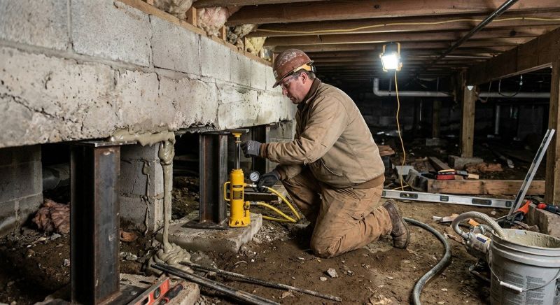 Crawl Space Leveling in Santa Rosa, CA