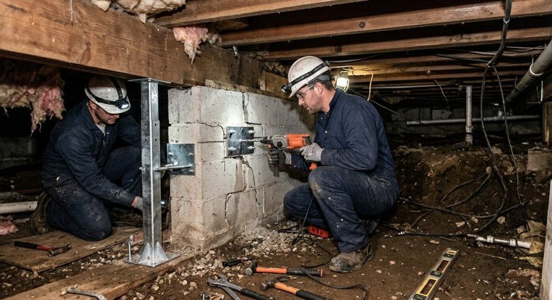 Crawlspace Foundation Repair in Cazadero, CA