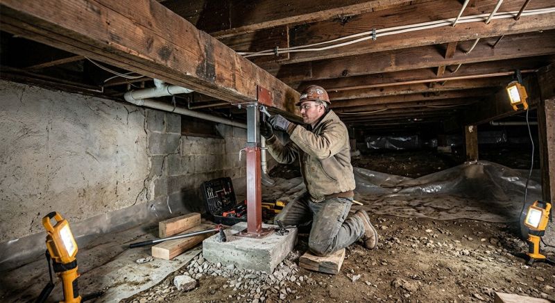 Crawlspace Foundation Repair in Penngrove, CA