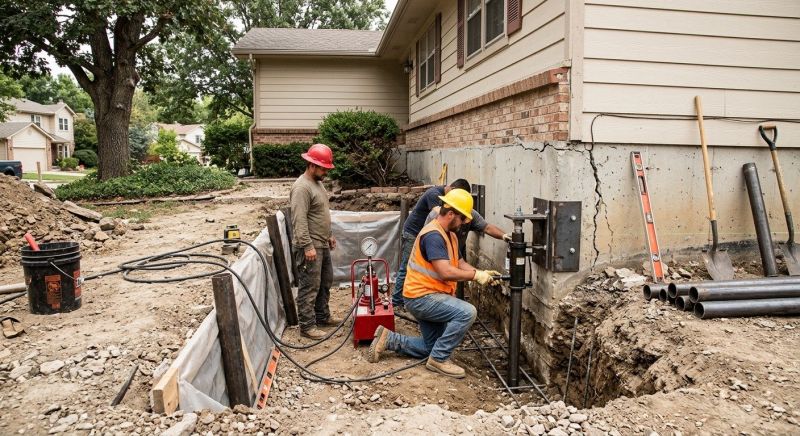 Deep Foundation Repair in Santa Rosa, CA