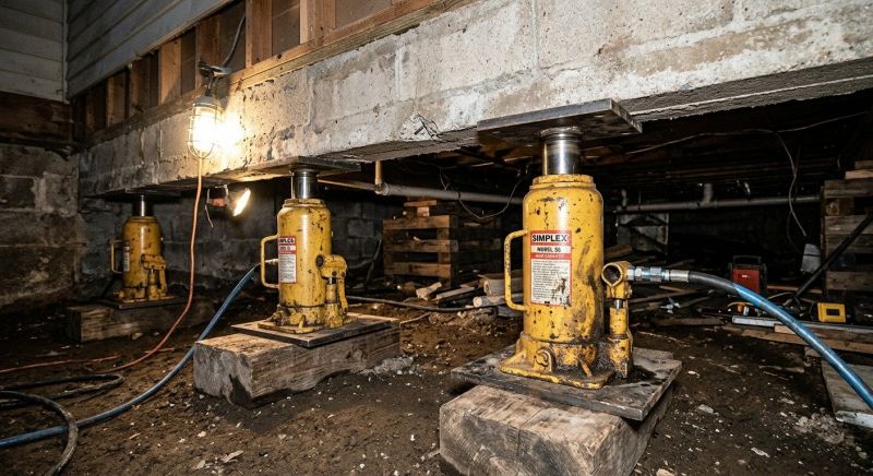 Foundation Jacking in Cazadero, CA