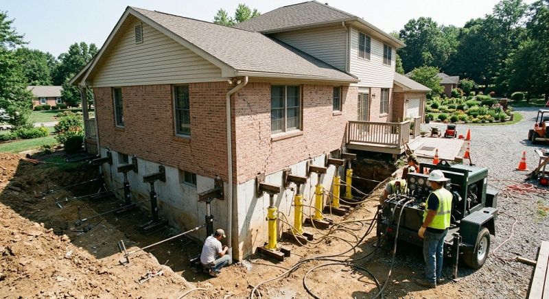 Foundation Jacking in Cloverdale, CA