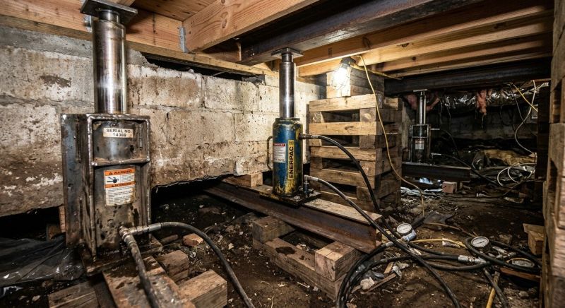 Foundation Jacking in Cotati, CA