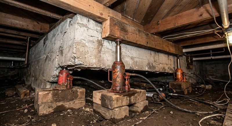Foundation Jacking in Penngrove, CA