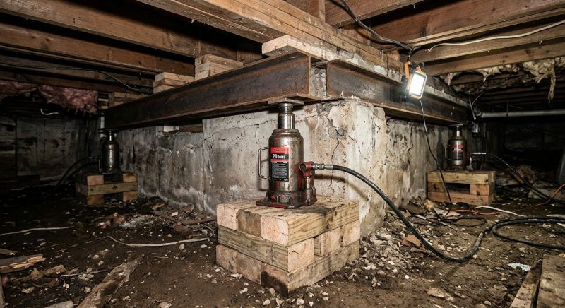 Foundation Jacking in Penngrove, CA