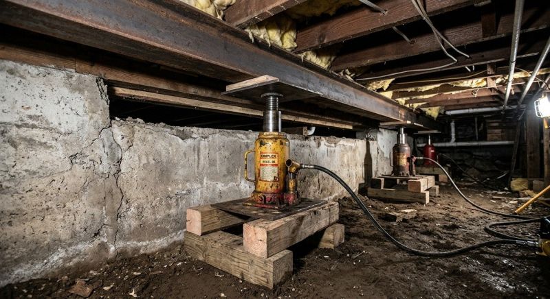 Foundation Jacking in Petaluma, CA