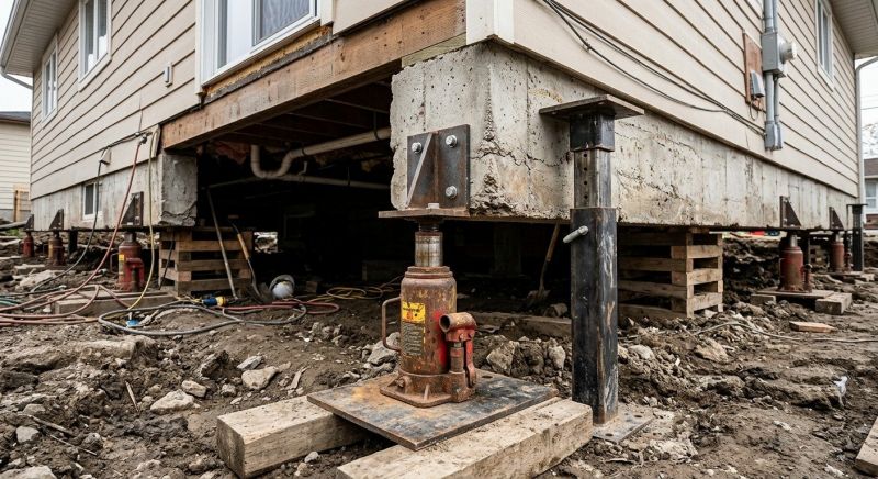 Foundation Jacking in Rohnert Park, CA