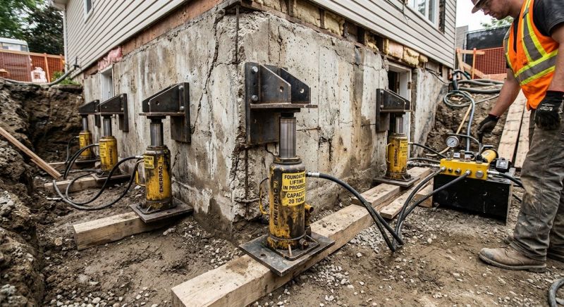 Foundation Jacking in Saint Helena, CA