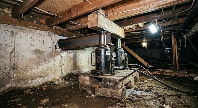 Foundation Jacking in Saint Helena, CA