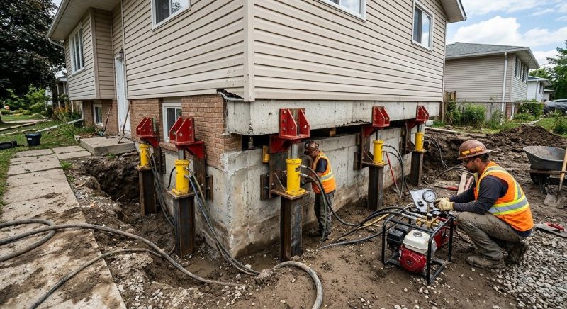 Foundation Lifting in Cazadero, CA