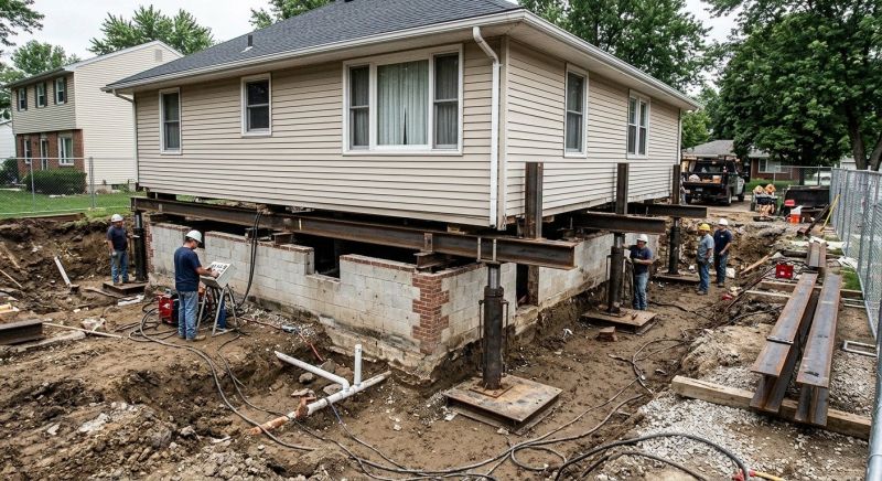 Foundation Lifting in Cloverdale, CA