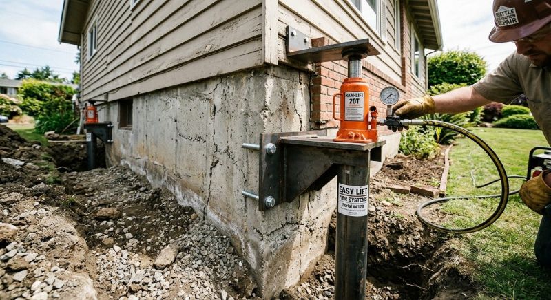 Foundation Lifting in Sonoma, CA