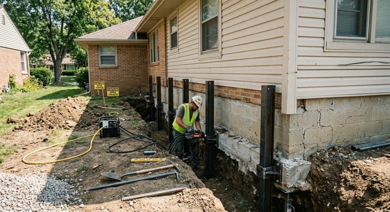 Foundation Renovation in Santa Rosa, CA