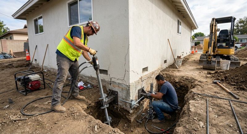 Foundation Stabilizing in Cazadero, CA