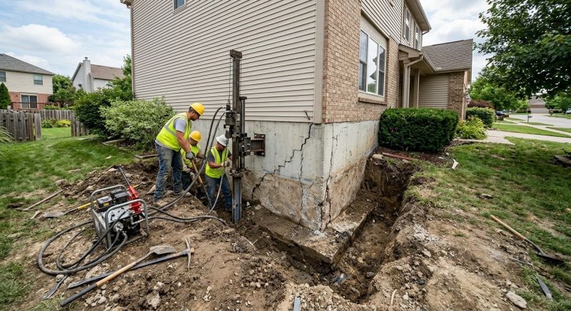 Foundation Stabilizing in Cloverdale, CA