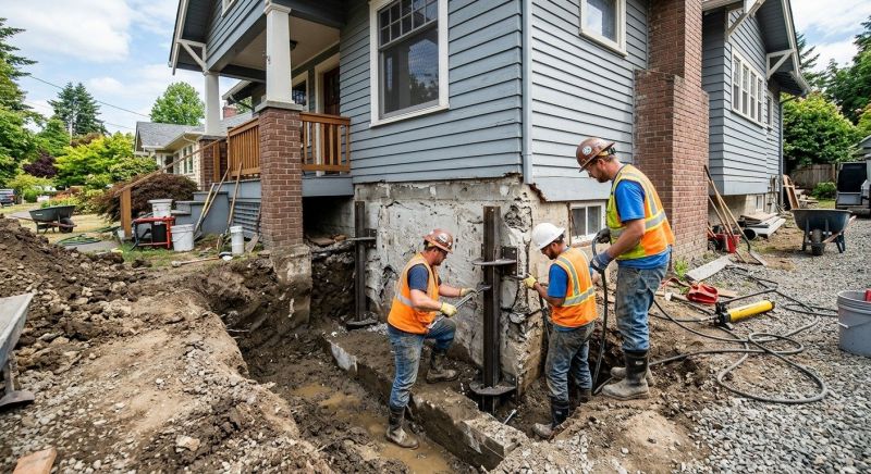 Foundation Stabilizing in Forestville, CA