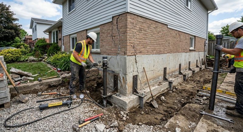 Foundation Stabilizing in Guerneville, CA