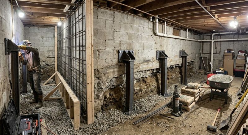 Foundation Stabilizing in Petaluma, CA