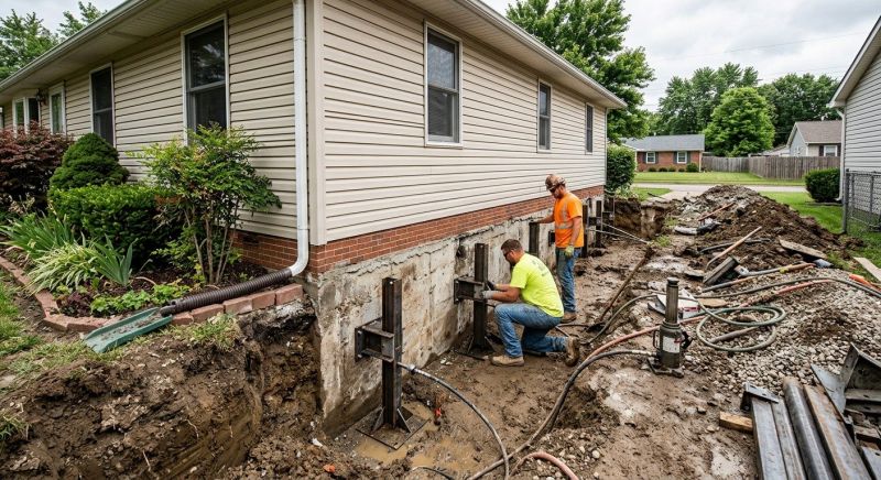 Foundation Stabilizing in Sonoma, CA