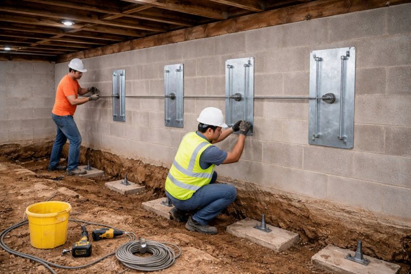 Foundation Stabilizing in Sonoma County, CA