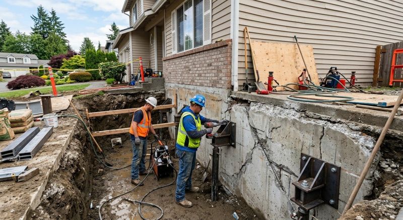 Foundation Structural Repair in Angwin, CA