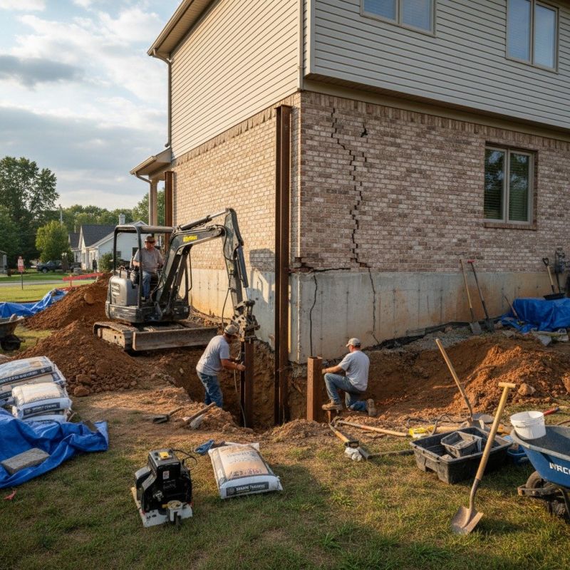 Foundation Structural Repair in Cloverdale, CA
