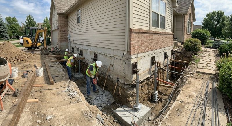 Foundation Underpinning in Santa Rosa, CA