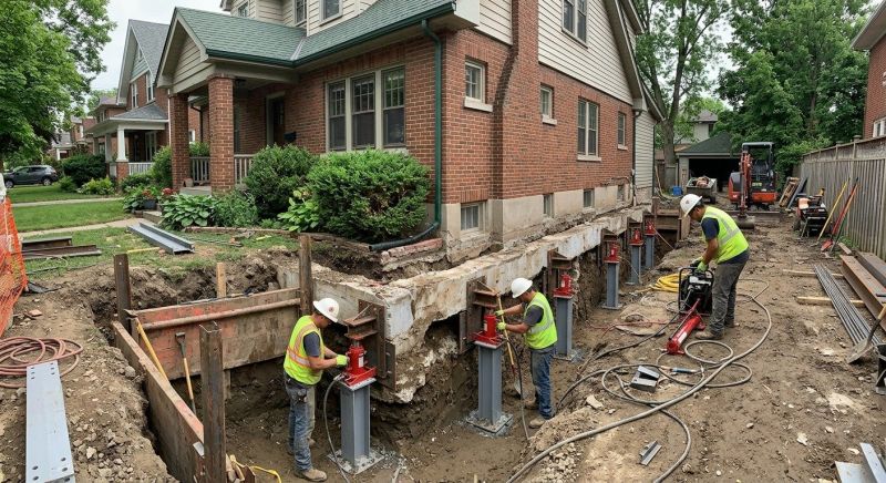 Foundation Underpinning in Santa Rosa, CA