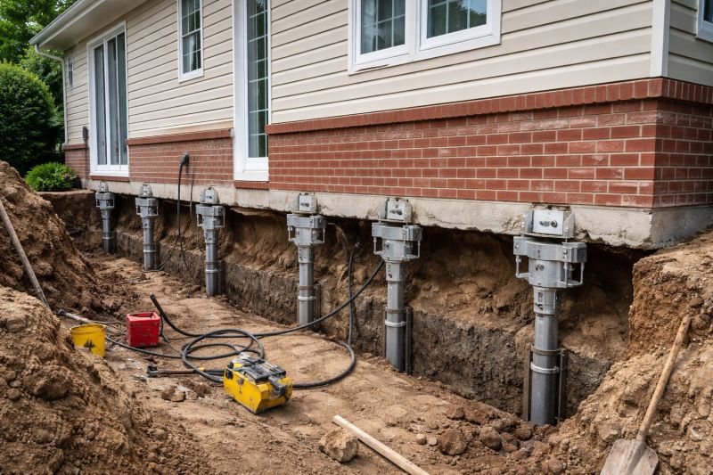 Foundation Underpinning in Santa Rosa, CA