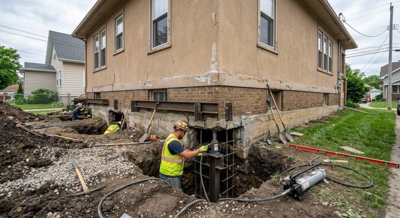 Foundation Underpinning in Santa Rosa, CA