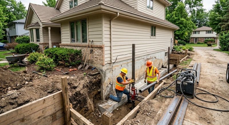 Home Foundation Repair in Rohnert Park, CA