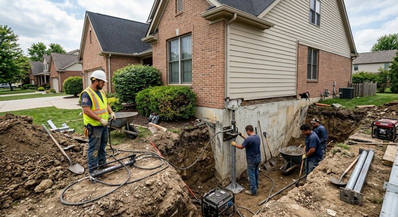House Foundation Repair in Forestville, CA
