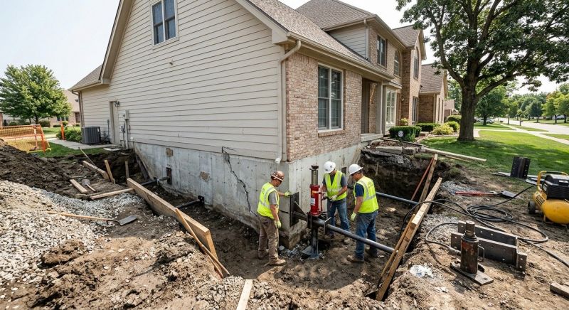 House Foundation Repair in Petaluma, CA
