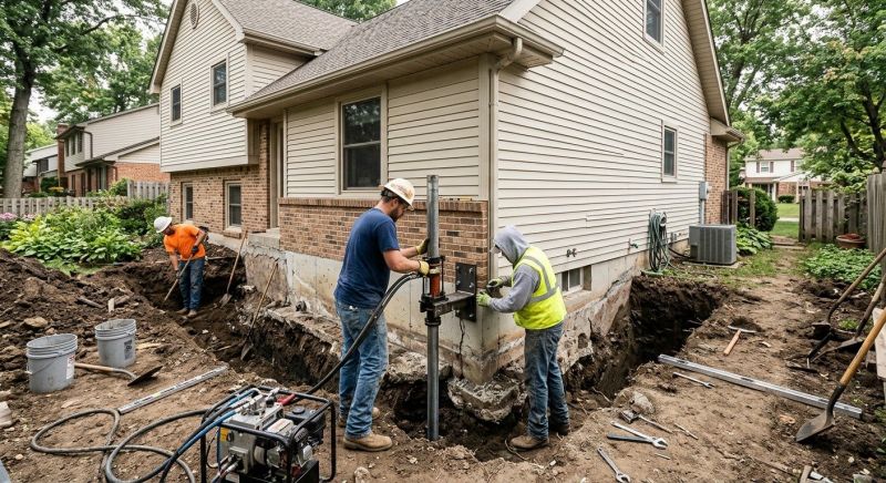 House Foundation Repair in Sonoma, CA
