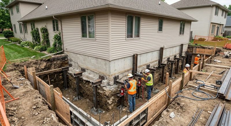 House Underpinning in Santa Rosa, CA