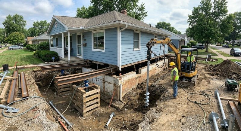 House Underpinning in Santa Rosa, CA