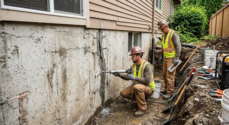 Leaking Foundation Repair in Santa Rosa, CA