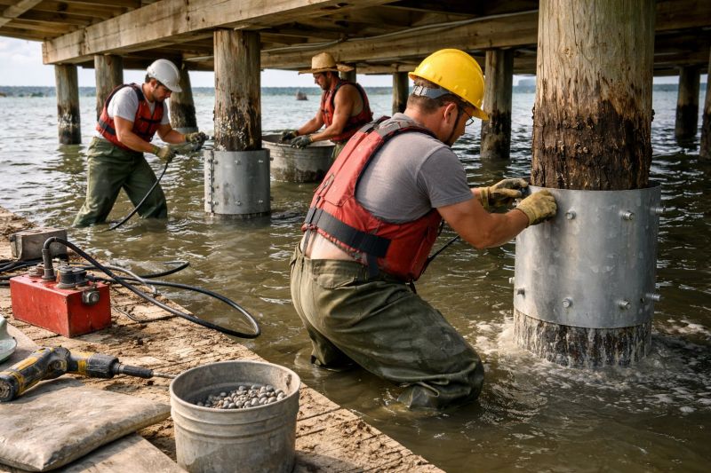 Piling Repair in Santa Rosa, CA