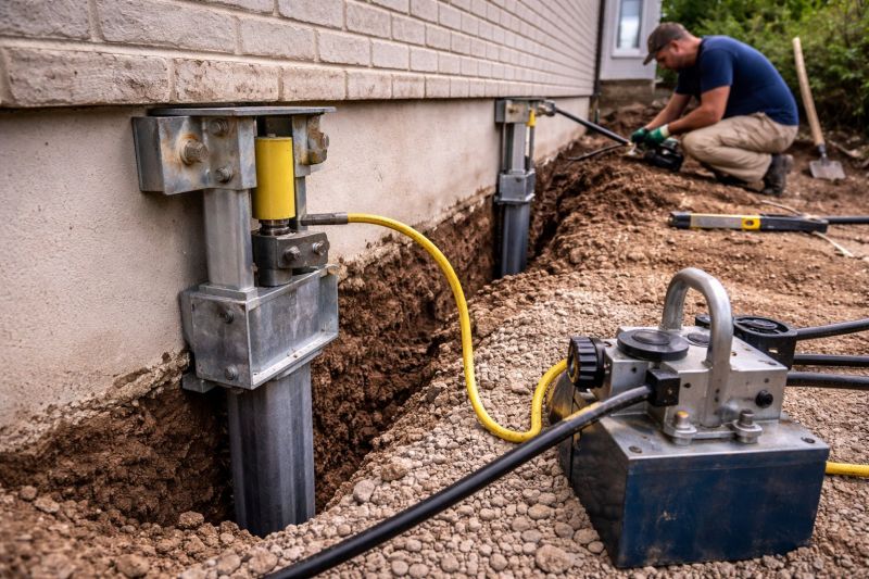 Sinking Foundation Repair in Cazadero, CA